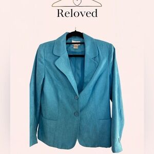 Elegant Teal Blazer for Women